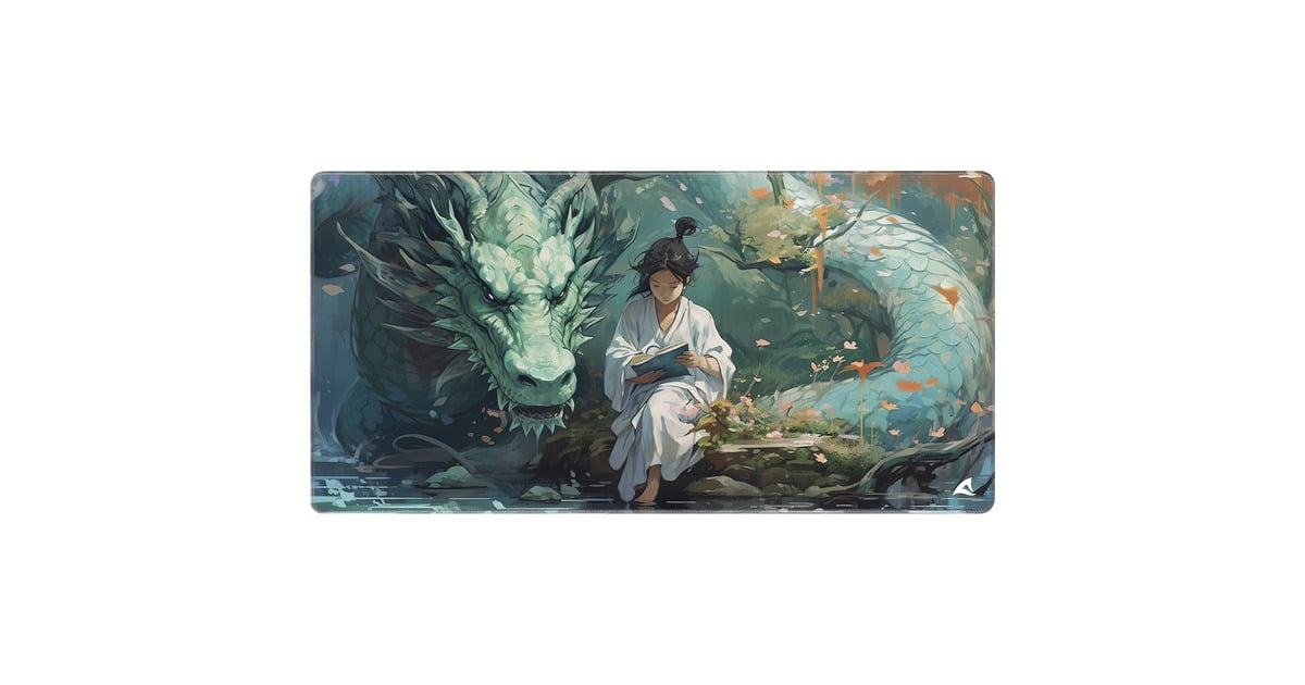 SharkoonSKILLER SGP40 D8 gaming muismat  (Blauwgroen/meerkleurig)