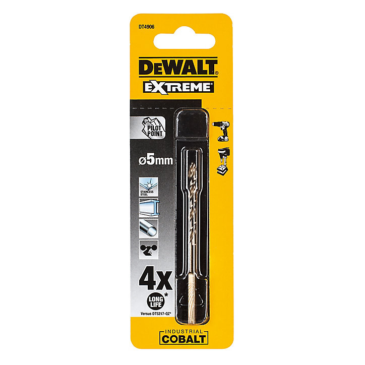 Foret métal ø 5x86 mm DeWalt Extreme