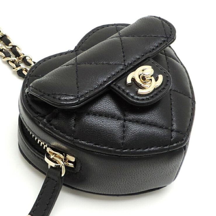 Chanel Vintage Chanel Crossbody Bag Black