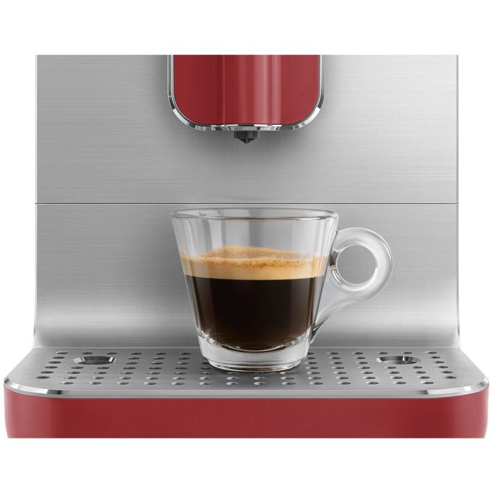 SMEG Kaffeevollautomat 50's Retro Style BCC01RDMEU Matt Rot