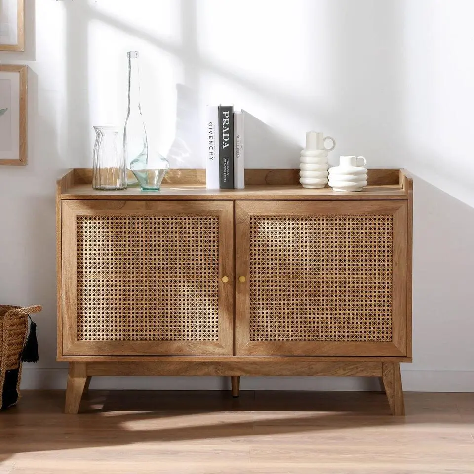 CALICOSY - Dressoir PALMO - Licht hout - 74.5x110x39 cm
