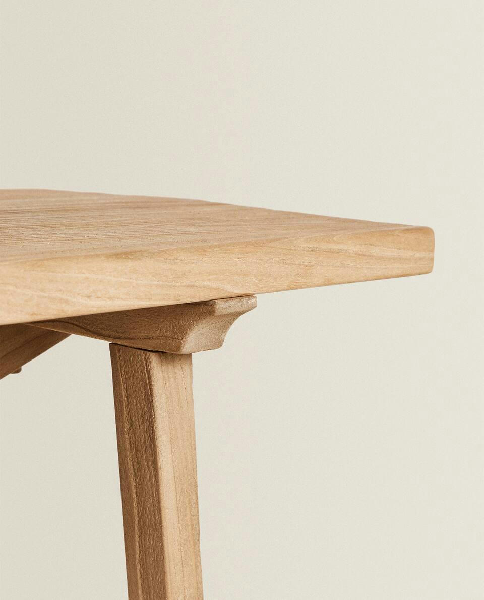 CONSOLE DE MADEIRA DE OLMO