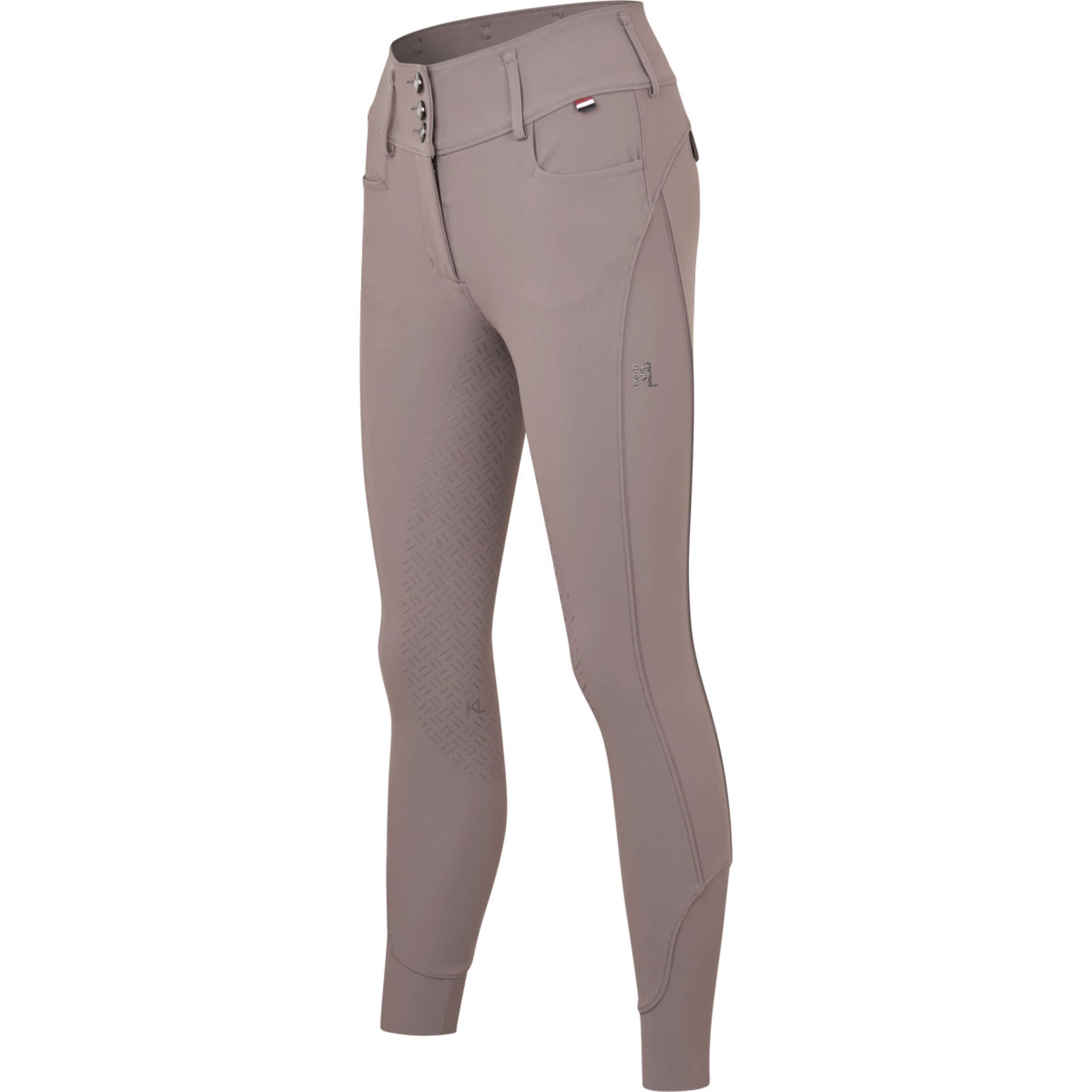 Kingsland Rijbroek KLKimi Full Grip Brown Iron