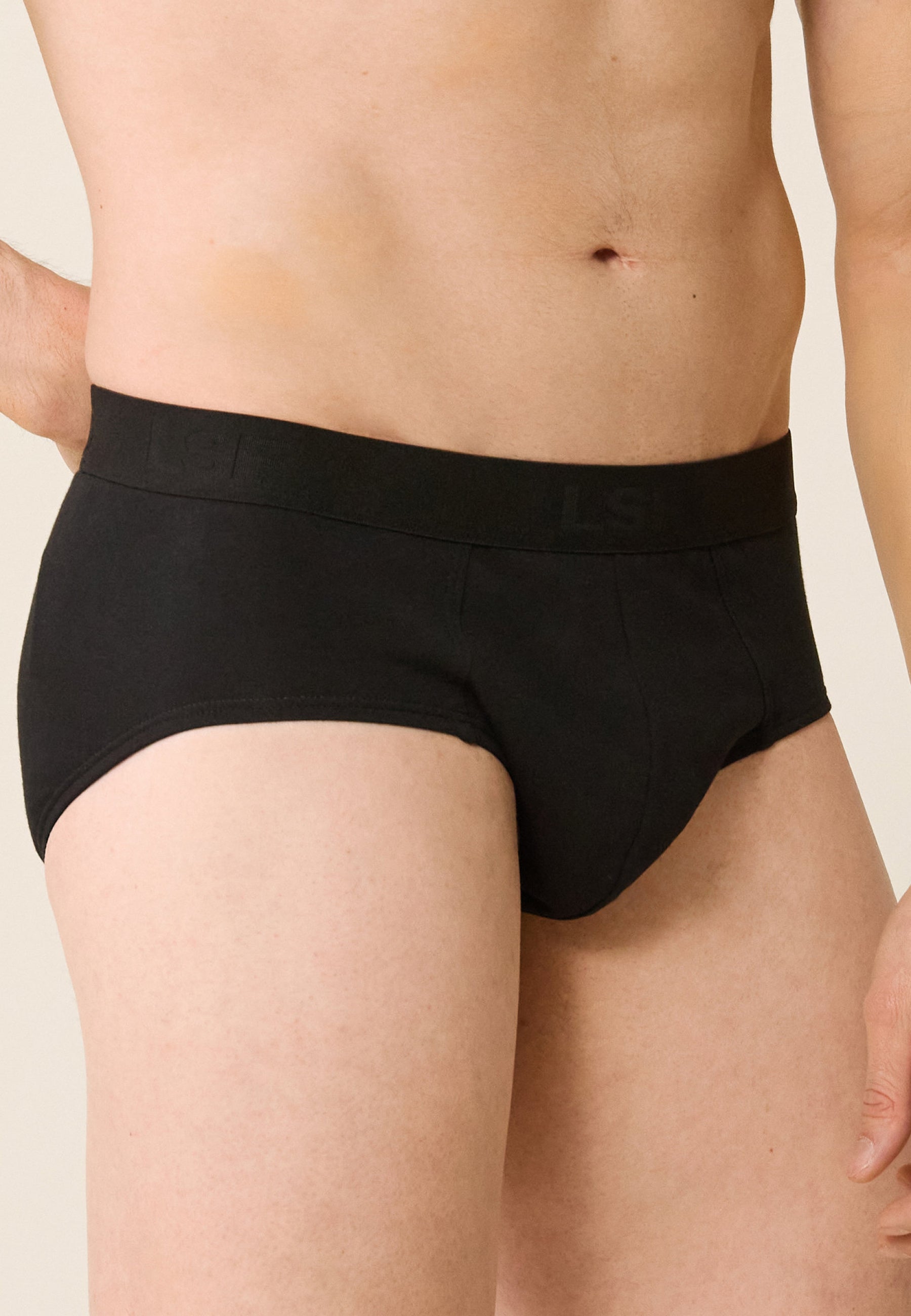 Slip en coton-Francis Noir