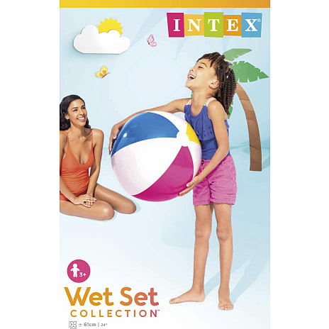 Intex badebold - farverig