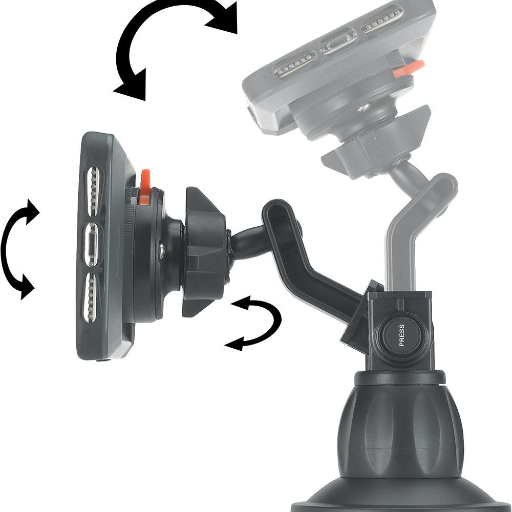 Tigra - Support Voiture Ventouse - FitClic Neo