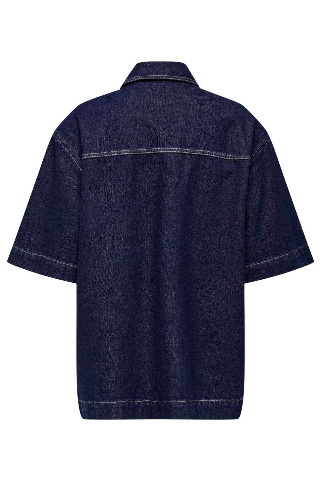 Only Onlsophie Oversize S/S Shirt 4717352 dark blue denim rinse