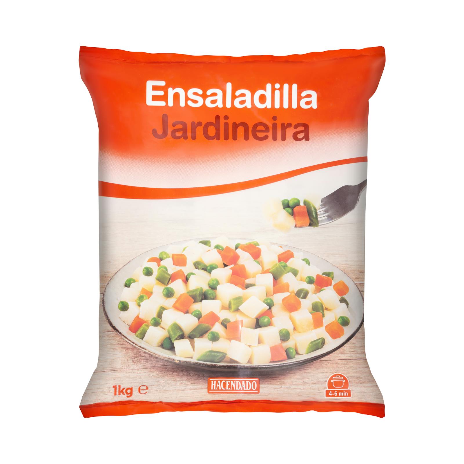 Salade de pommes de terre Hacendado surgelée
