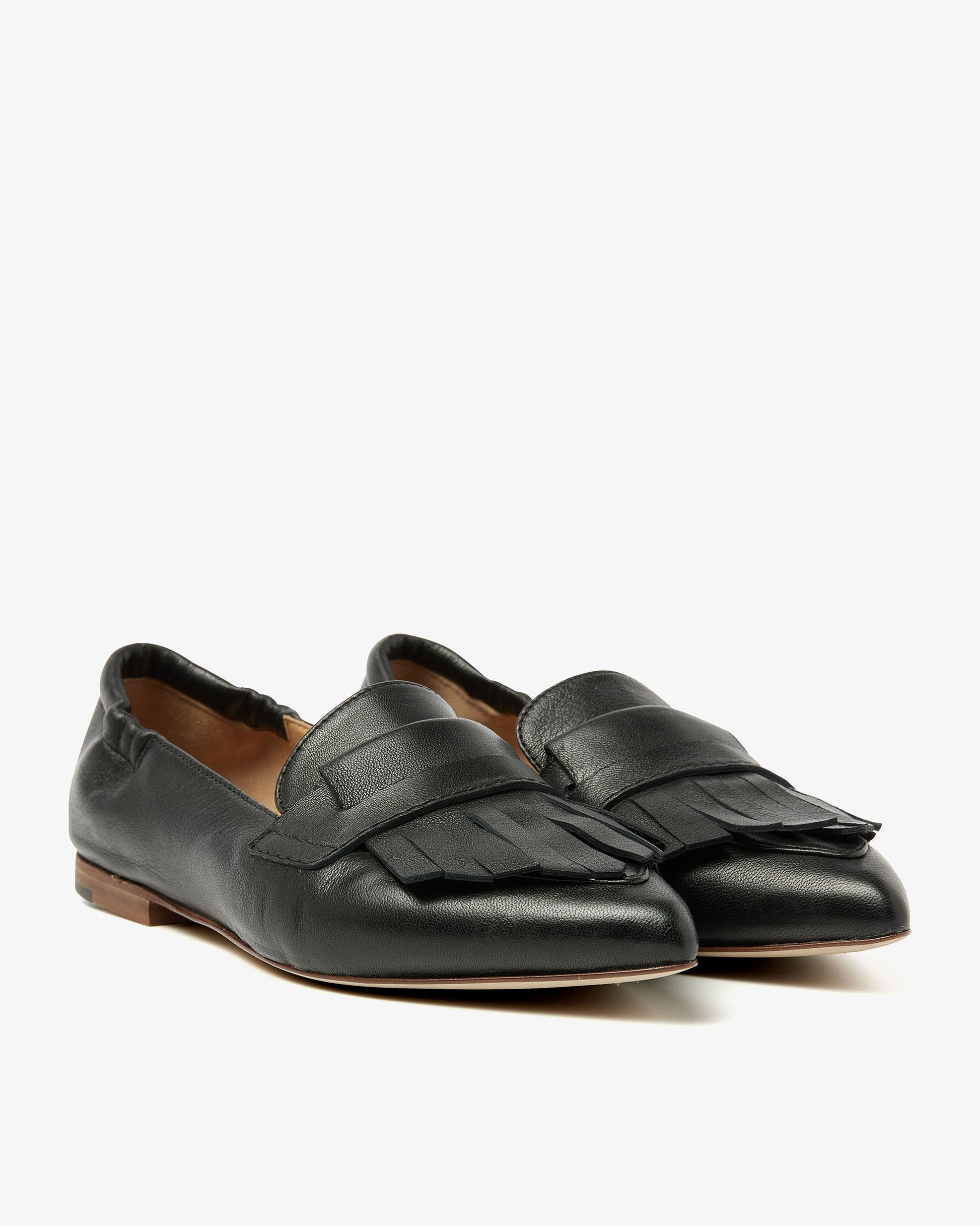 VIA VAI zwarte dames loafers Lola Oakley