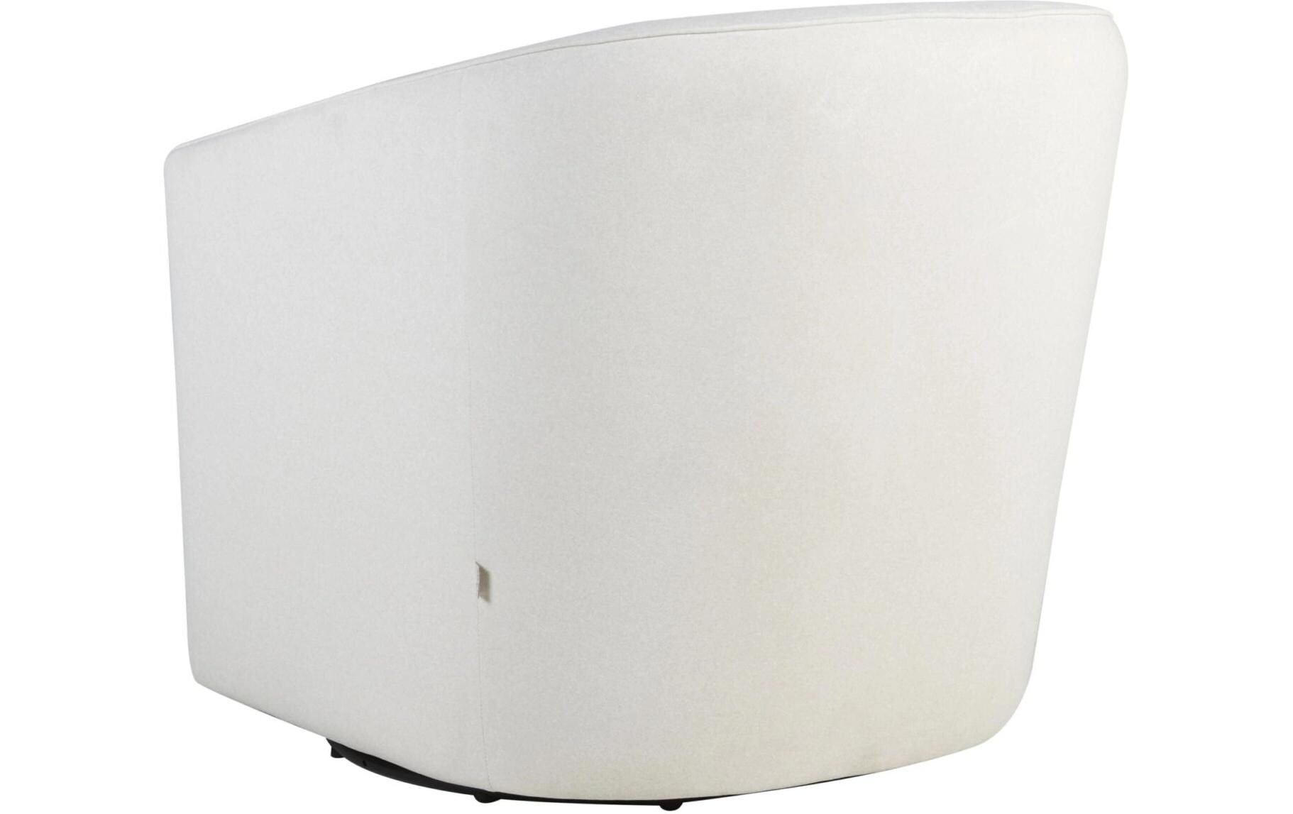 Dreh- und Gleitsessel Gomi Mohair Beige<br>Gemütlicher Sessel