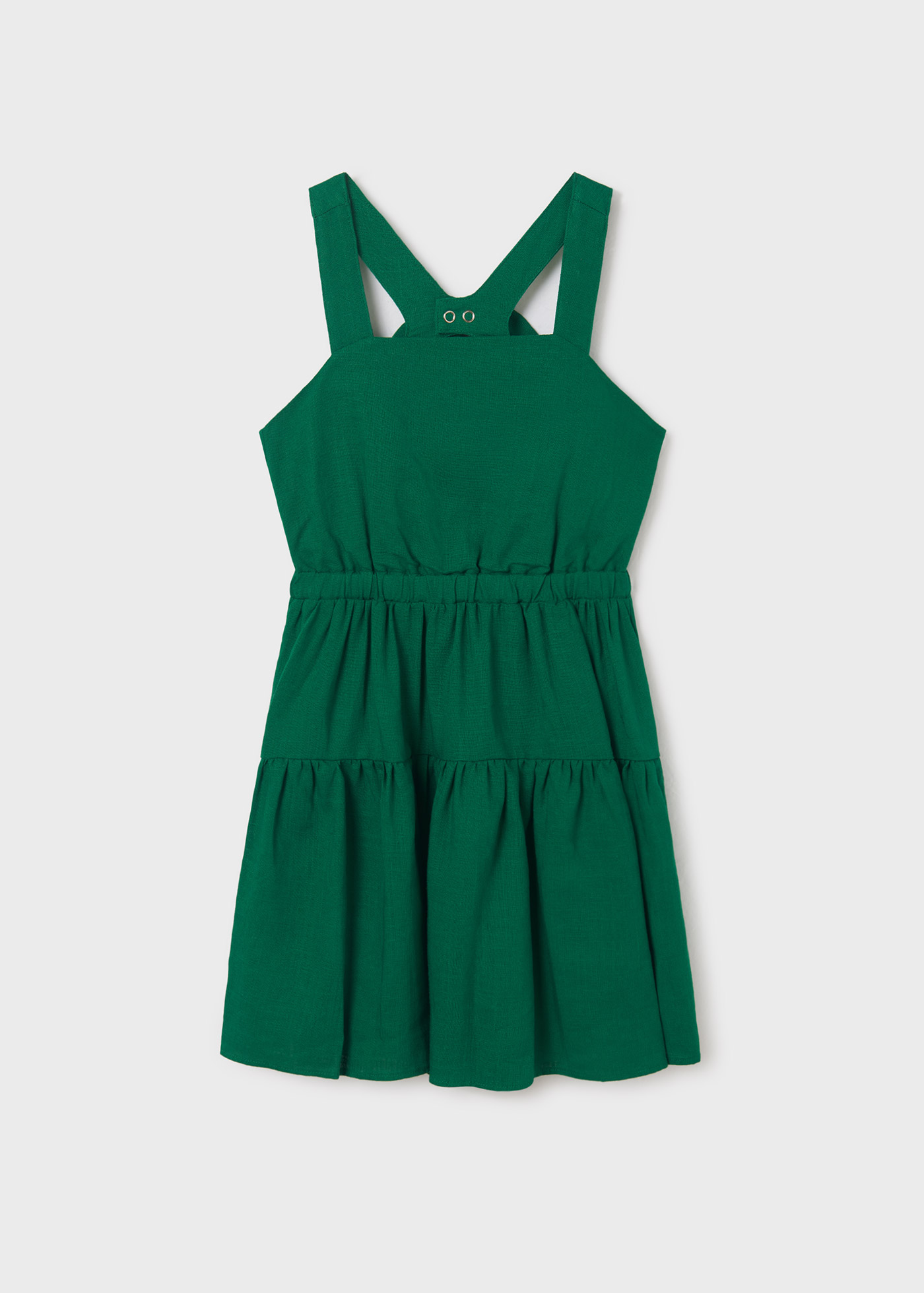 Vestido de linho para menina