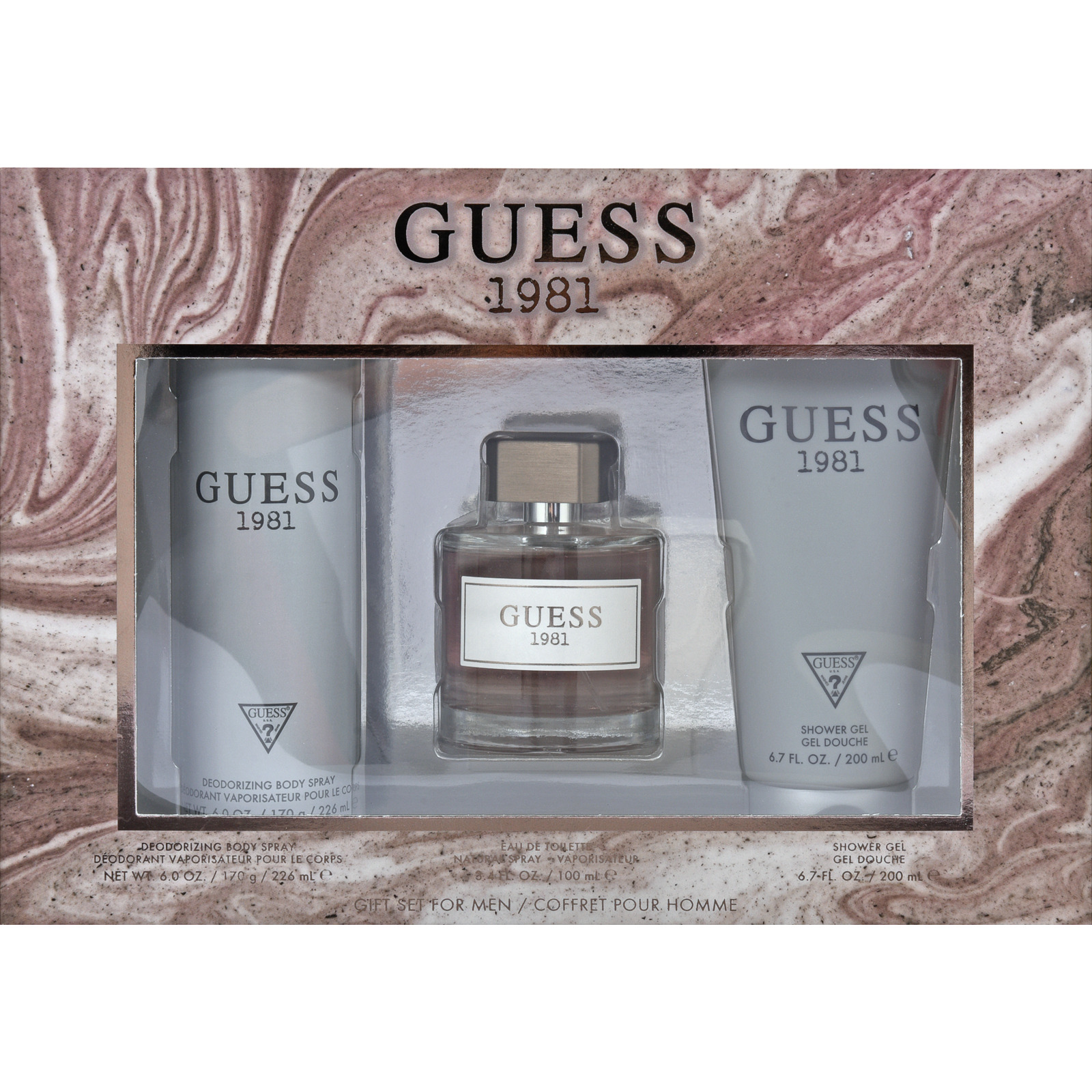 Guess 1981 Pour Homme Duftset, 3-teilig