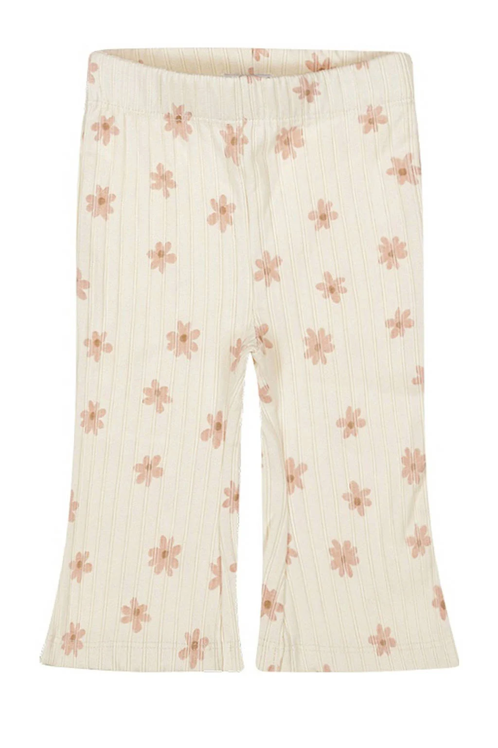 Dirkje flared broek ecru