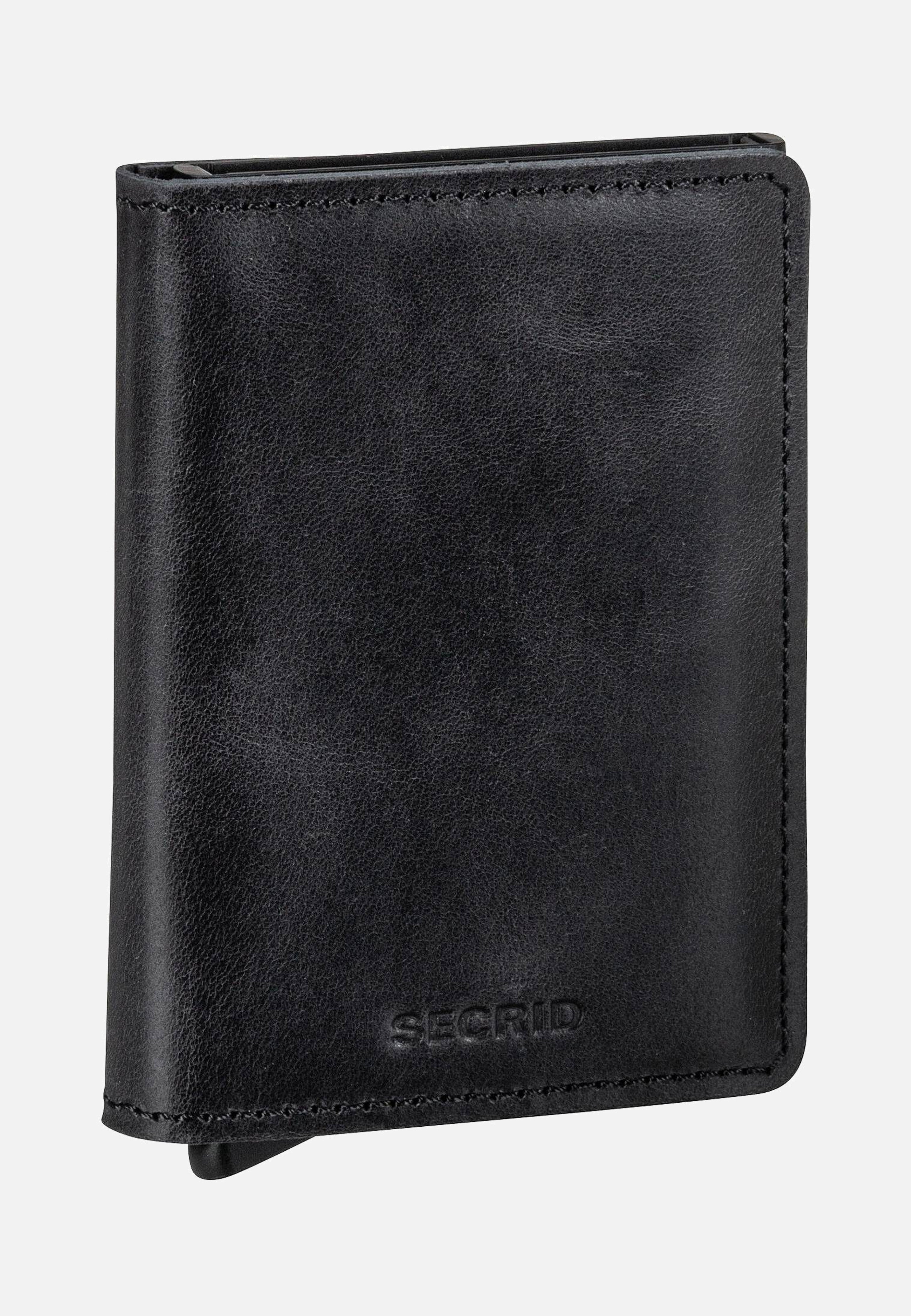 Slimwallet Vintage Black - Portemonnaie
