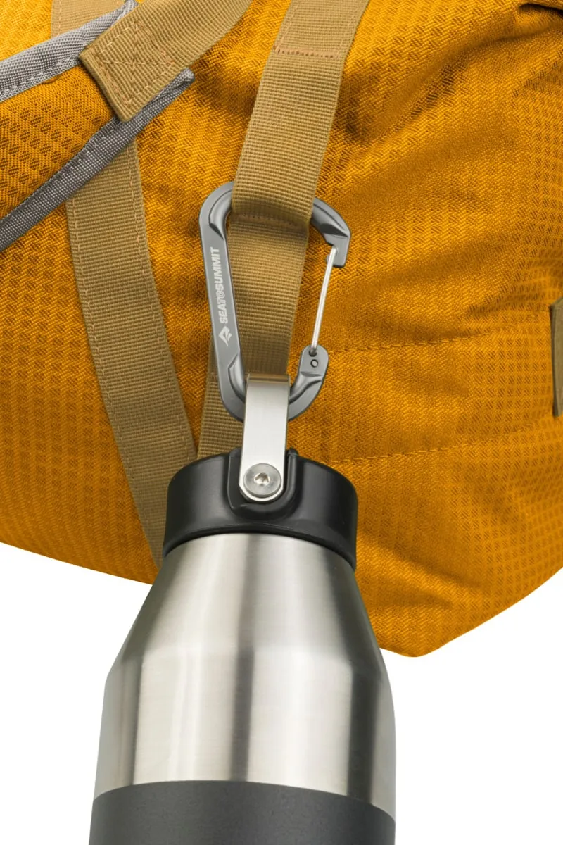 Sea To Summit Large Accessory Carabiner 2-Pack Titanium