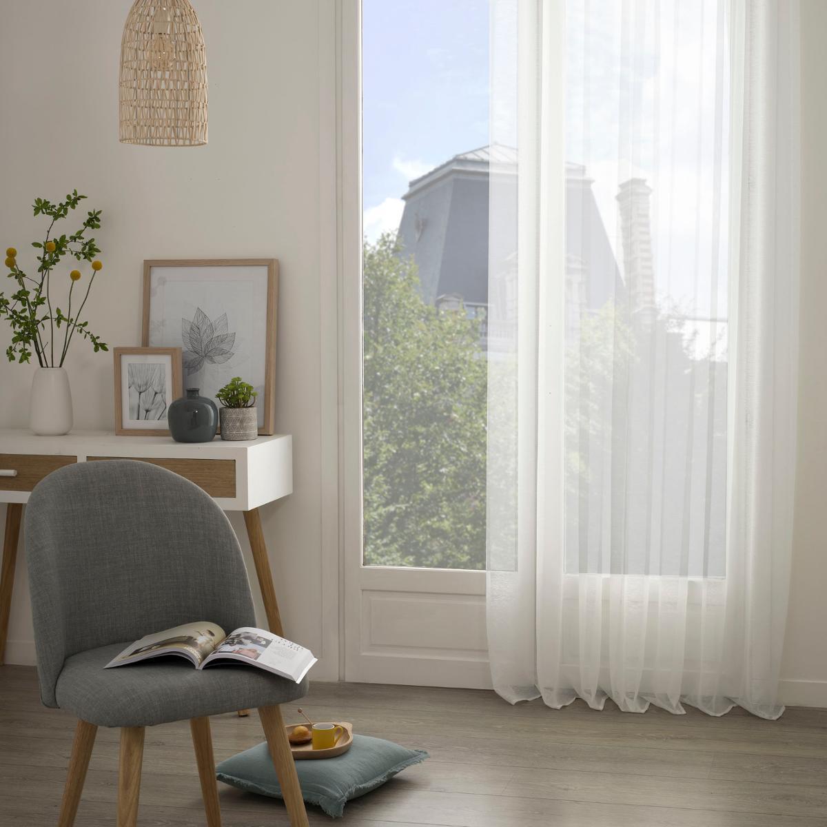 VOILAGE MOLY BLANC 135X240CM