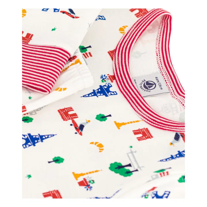 Petit Bateau Ensemble Pyjama Manoe Paris | Blanc