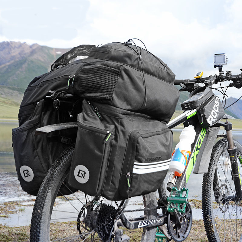Decopatent fiets bagagetassen met regenafdekking