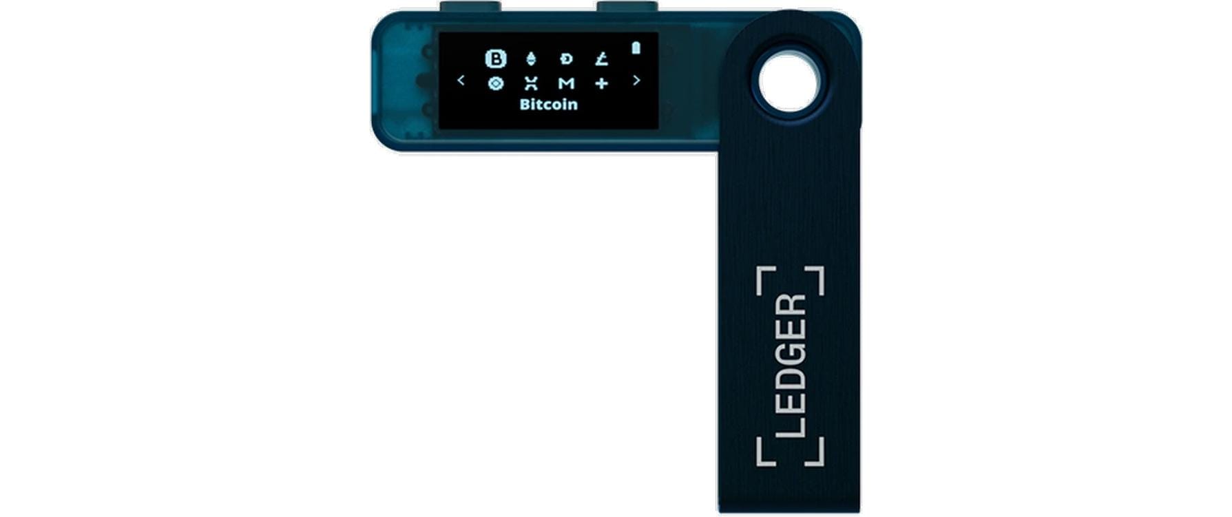 Nano S Plus Sapphire BlueCrypto-Hardware-Wallet zum Kaufen, Verwalten und Vermehren digitaler Vermögenswerte