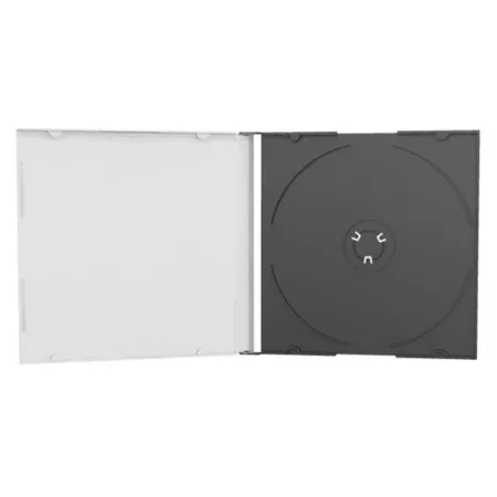 MediaRange 1er CD DVD Hüllen, schwarz, 100 Stück
