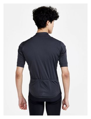 Maillot manches courtes Craft Essence Bike Gris Rose