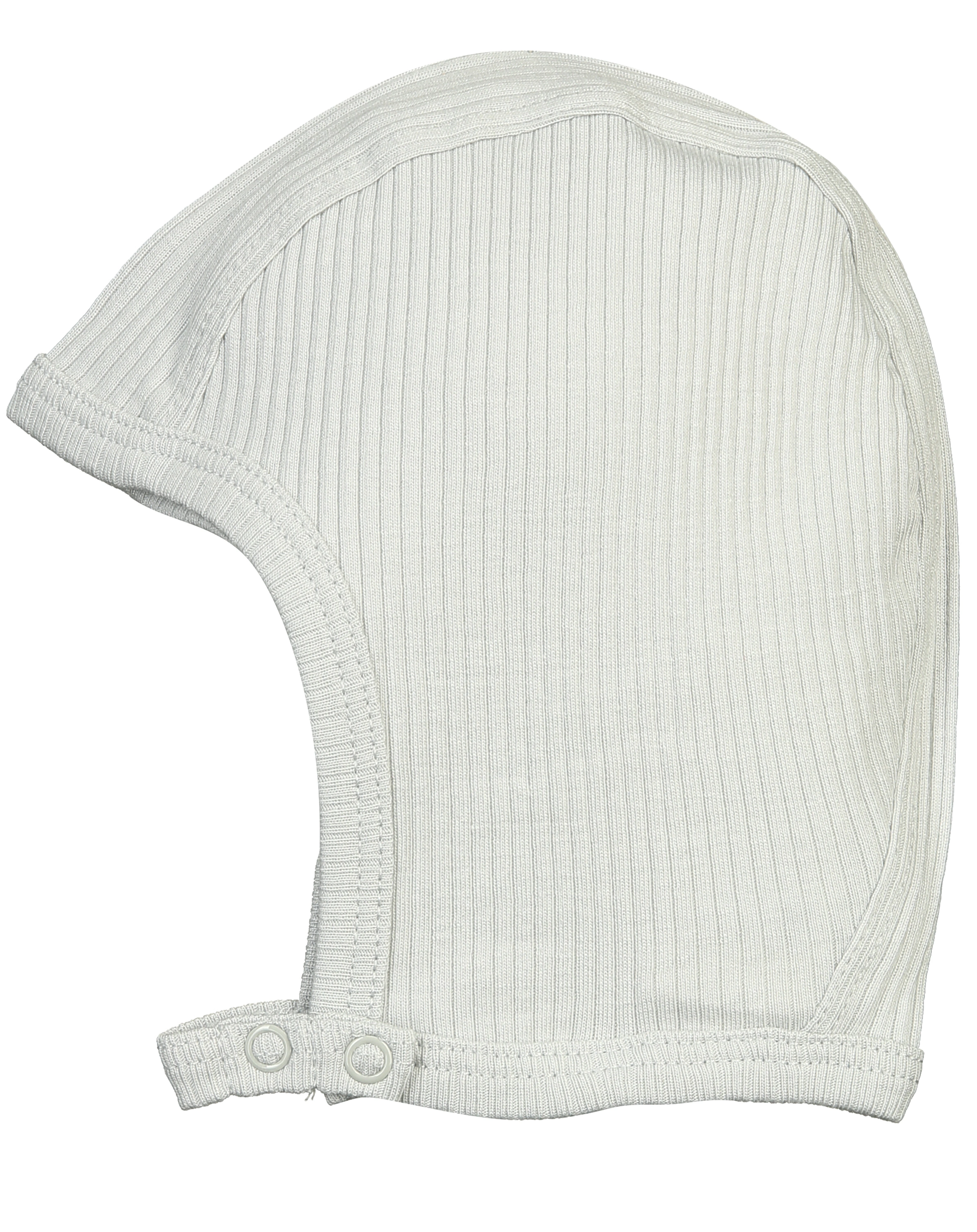 Häubchen RIB HOODY in pale blue