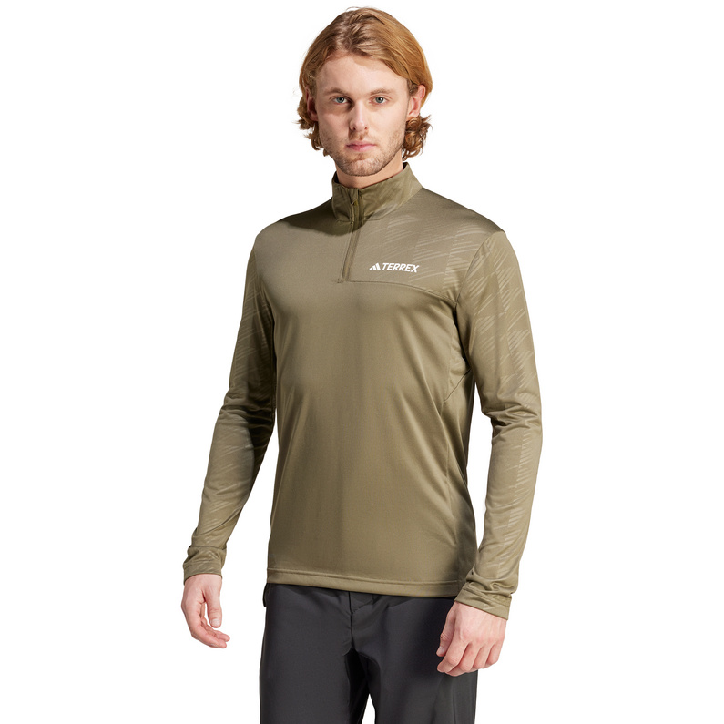 adidas Terrex Herren Multi Half Zip Longsleeve