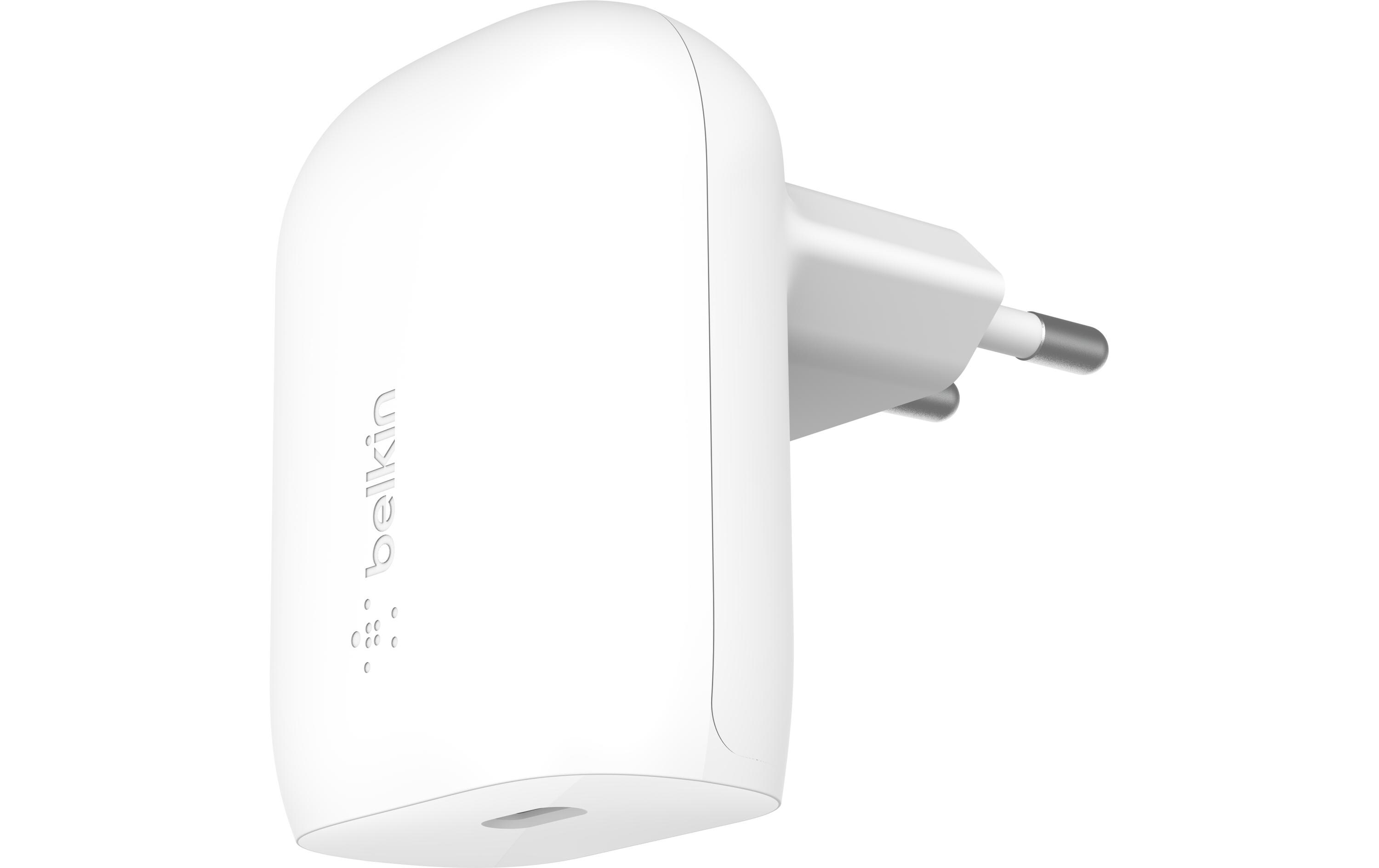 USB-Wandladegerät Boost Charge USB-C-USB-C PD & PPS 30WSchnellladefähiges USB-C Ladegerät inklusive USB-C auf USB-C-Kabel