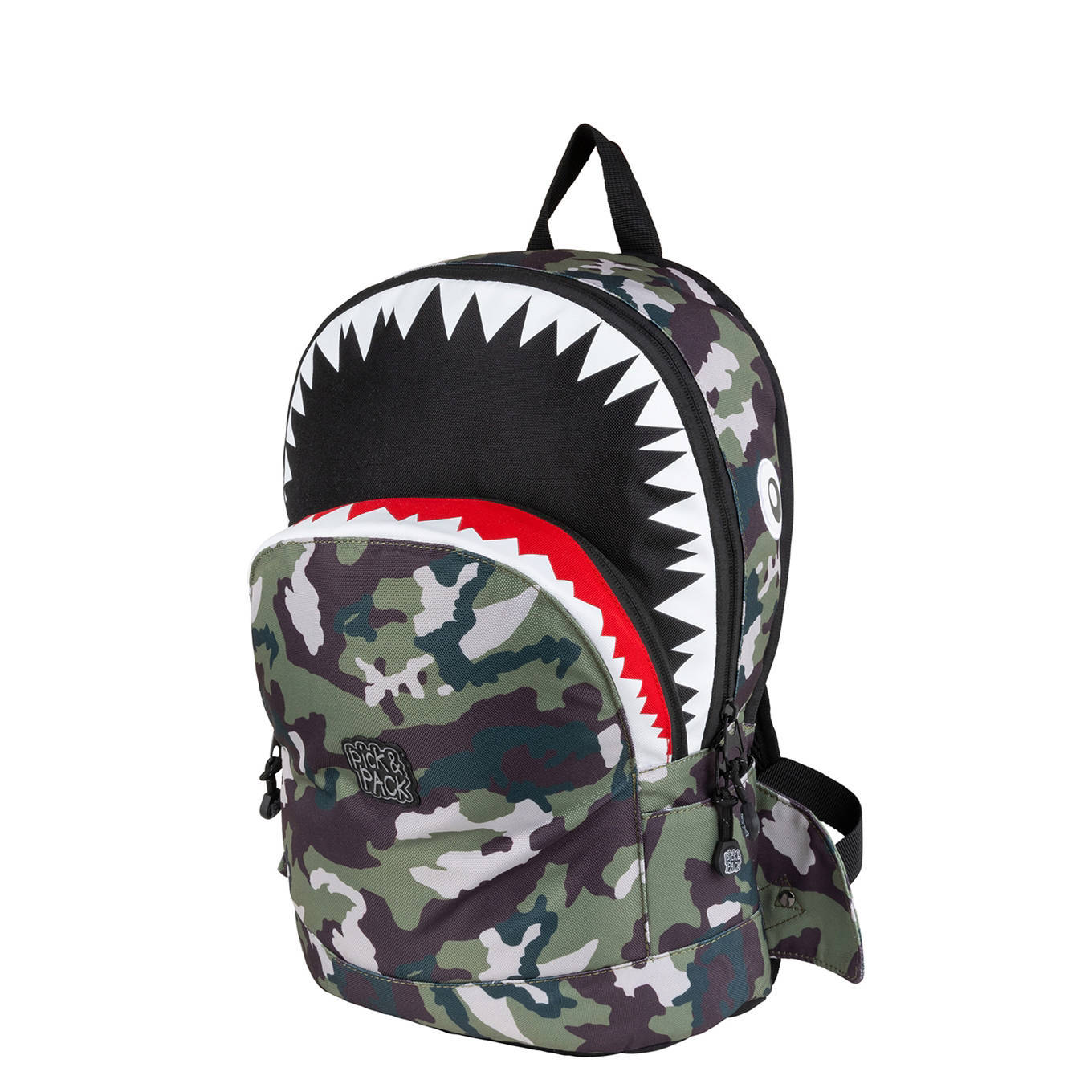 Pick & Pack rugzak Shark Shape M camo