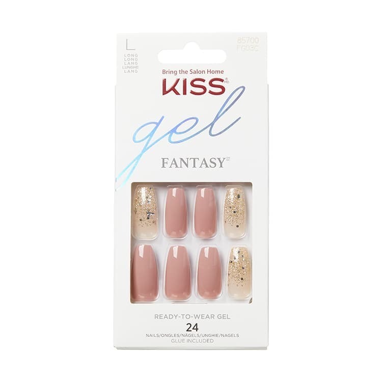 Kiss Gel Fantasy Nails Problem Solve 1 Set
