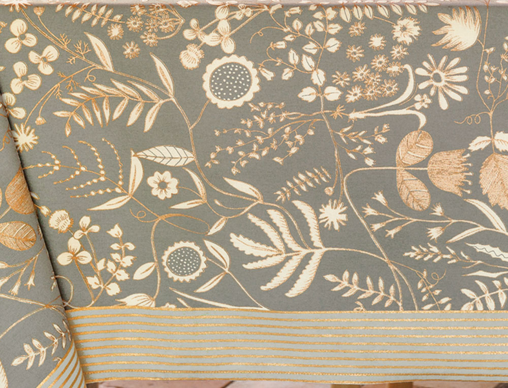 Nappe-D'or et de fleurs
