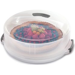 Cloche à gâteau ajustable et transportable