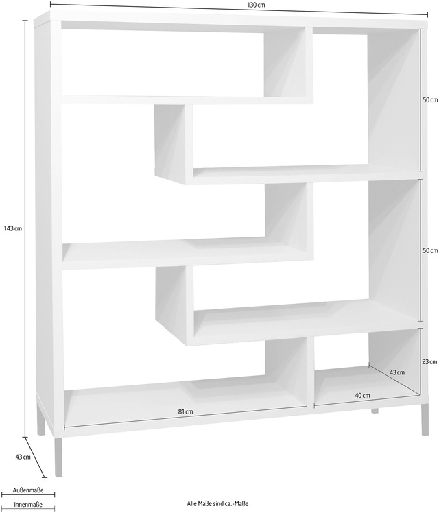 Mäusbacher Raumteiler »Tetrix« Breite 130 cm