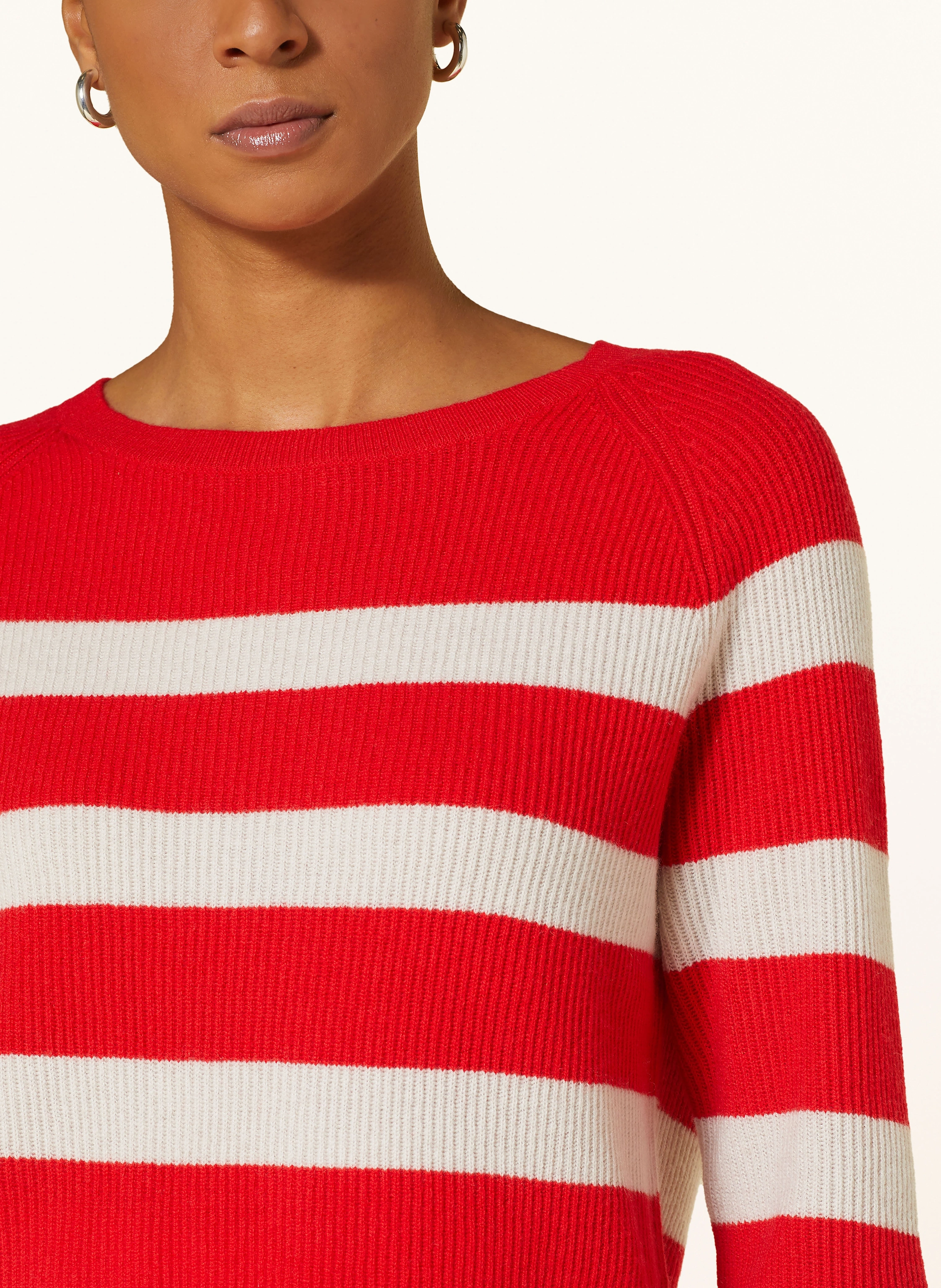 darling harbour Cashmere-Pullover mit 3/4-Arm