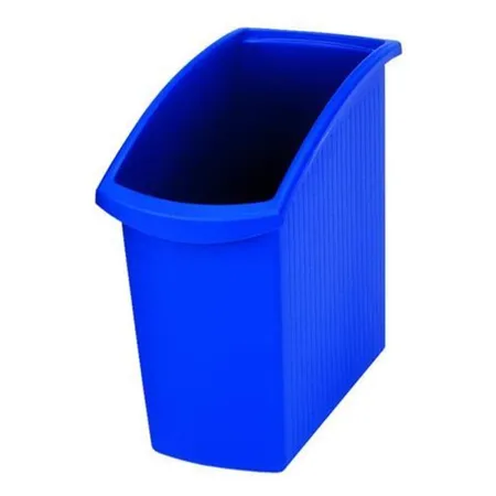 HAN Papierkorb 18 Liter MONDO, PP, eckig, 194 x 345 x 450 mm, blau
