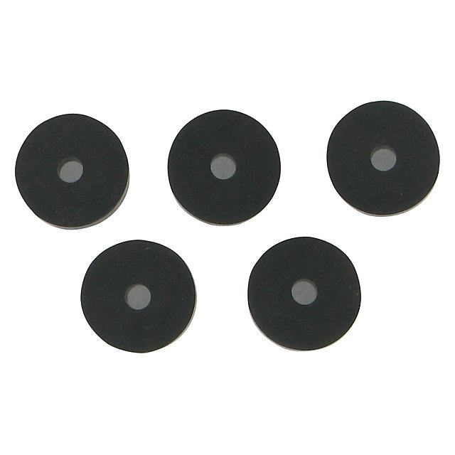5 clapets percés 4 x 16 x 6 mm