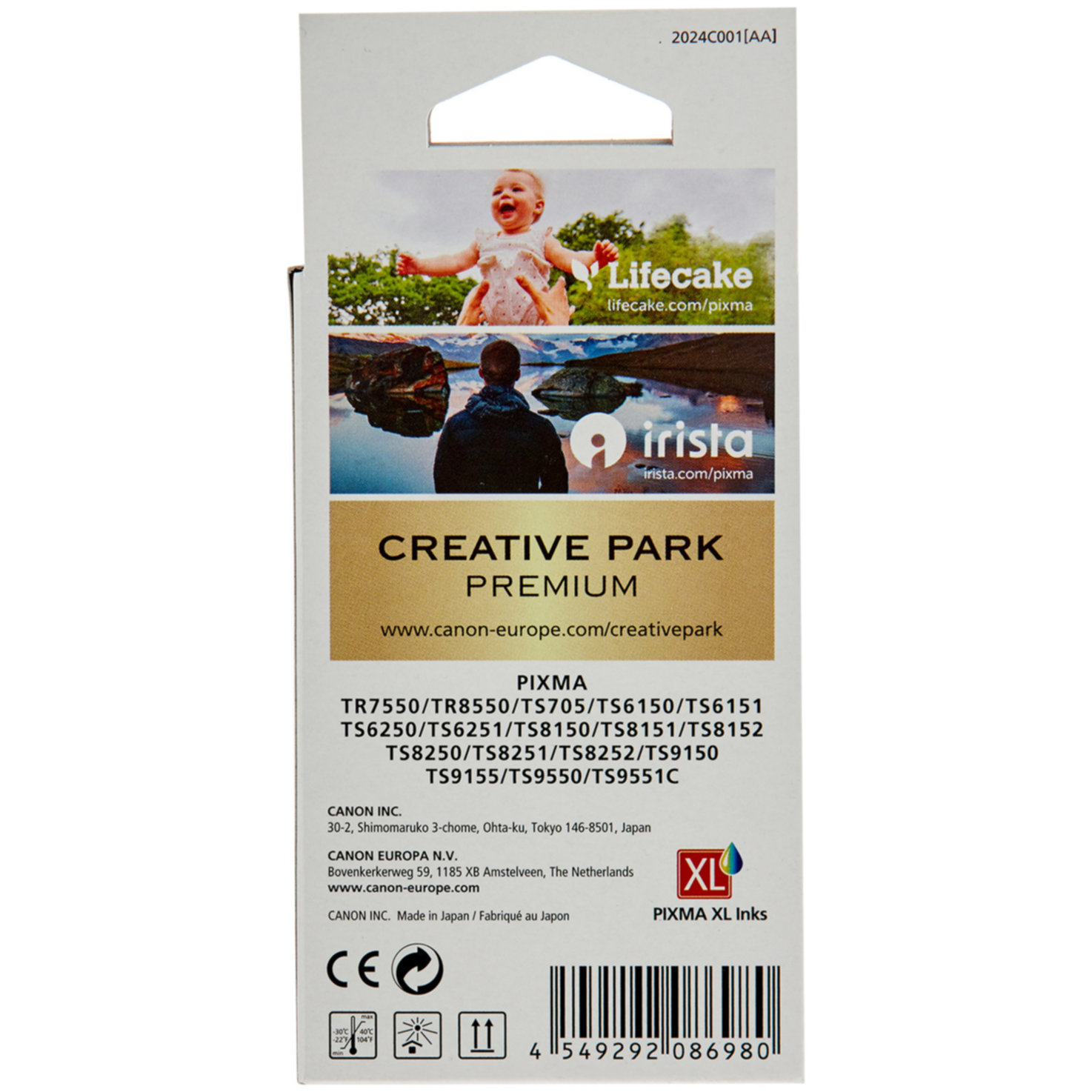 Canon Tintenpatrone black PIXMA PGI-580XLB