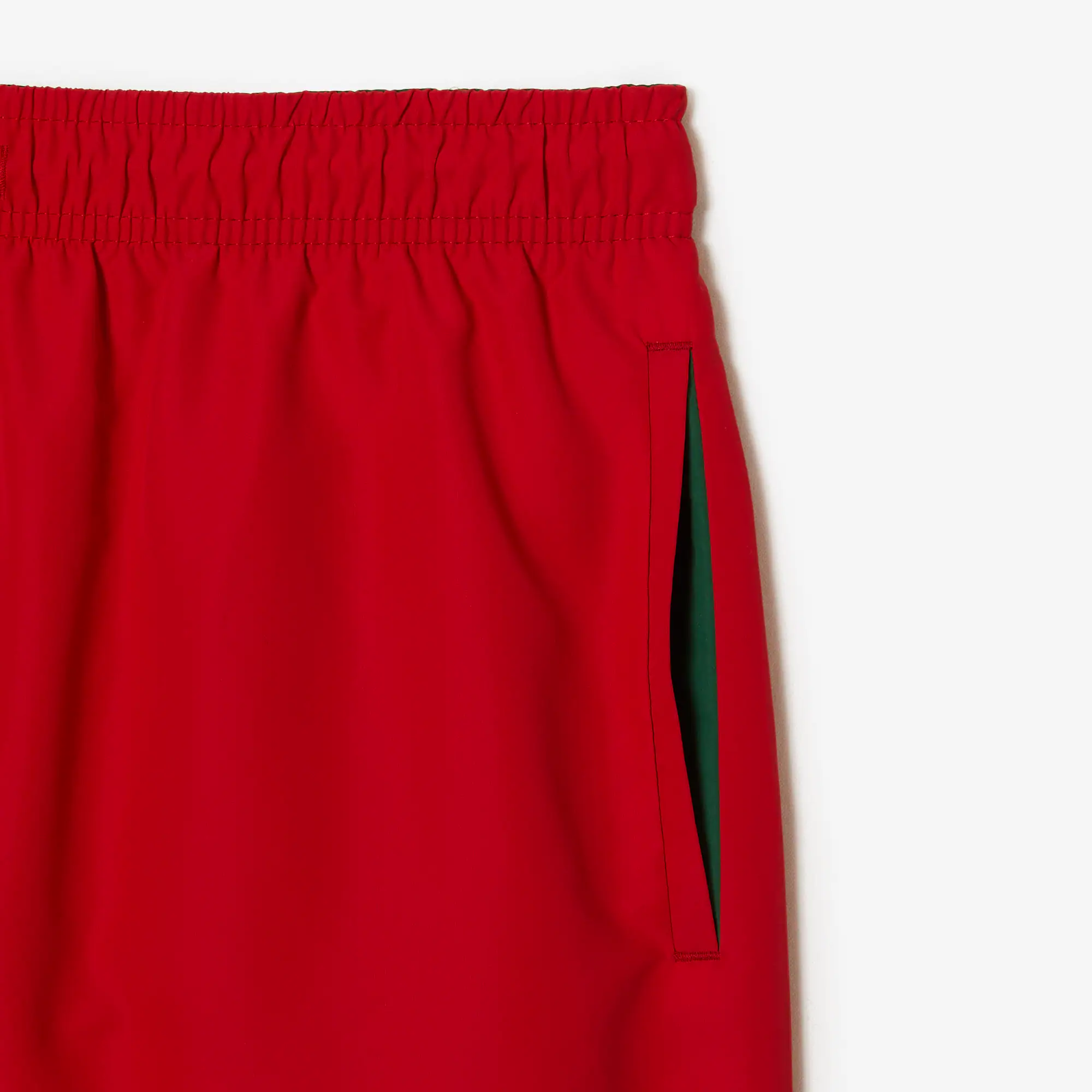 Herren-Badehose mit Quick-Dry Badebekleidung - Rot - Lacoste - Herren