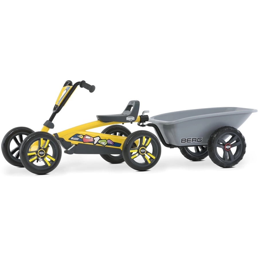 BERG Go-Kart Anhänger Größe S inkl. Anhängerkupplung