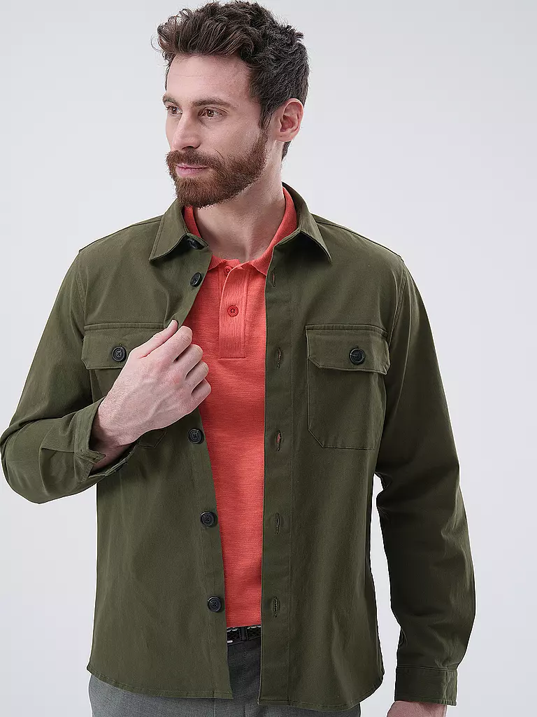 GABBA Overshirt Topper olive