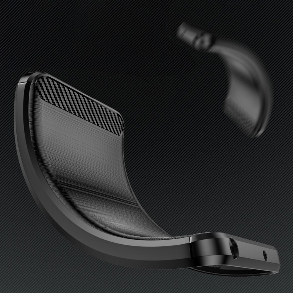 Samsung Galaxy S24  Plus Gummi Case Schutzhülle Carbon Look - Schwarz