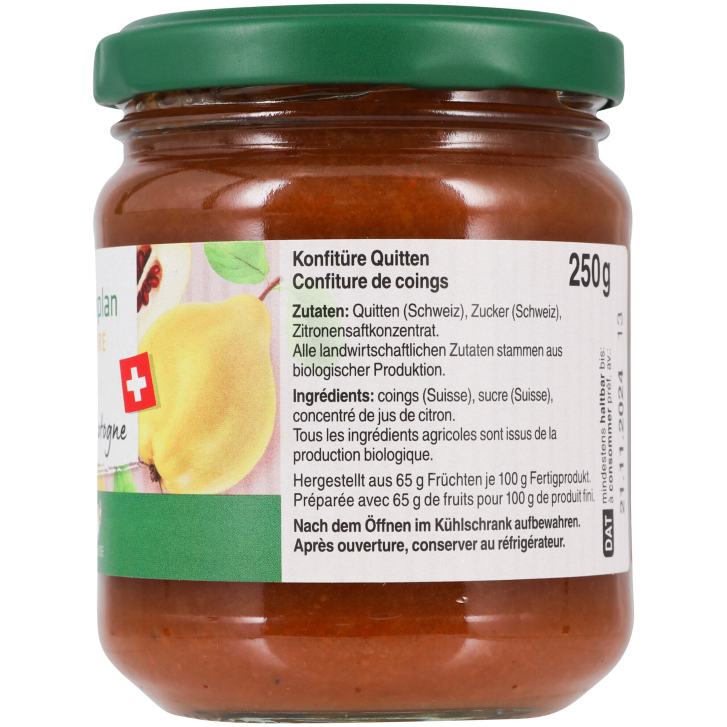 Naturaplan Bio Quitten Konfitüre