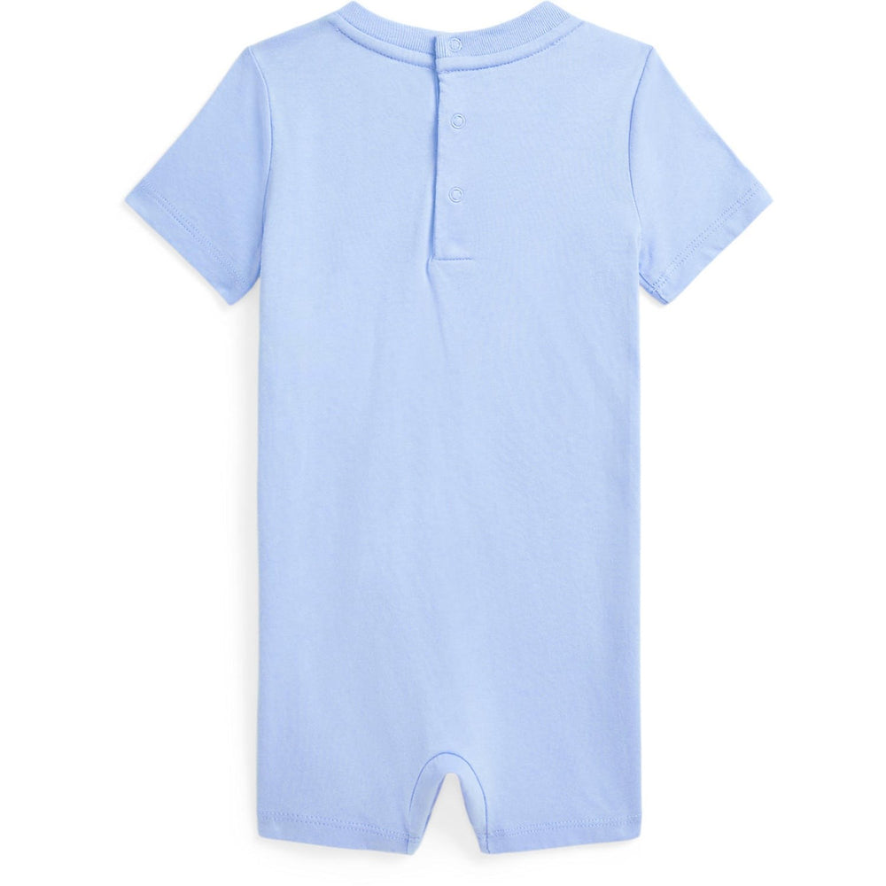 Køb Ralph Lauren Baby Office Blu Nantucket Bear Shortall