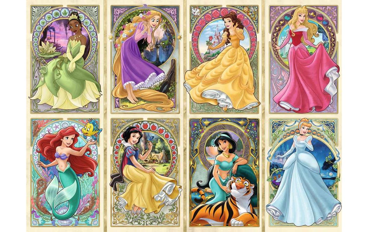Puzzle Nouveau Art PrinzessinnenPuzzle für Erwachsene und Kinder