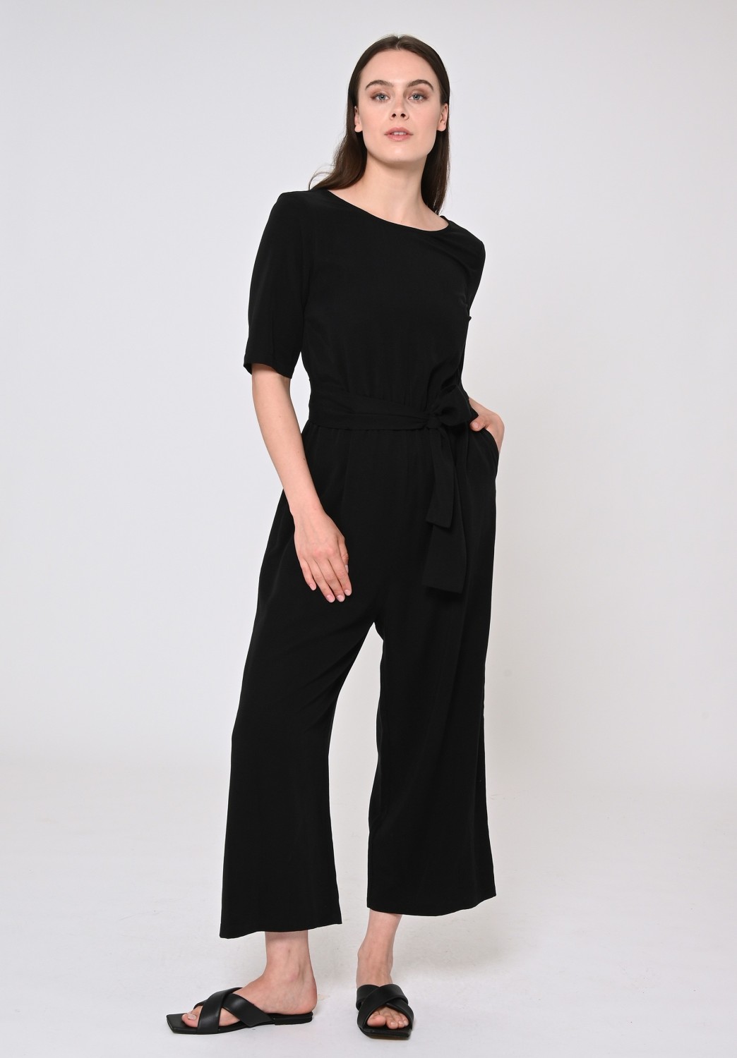 Lovjoi Overall Jumpsuit Staine Halfsleeve Black