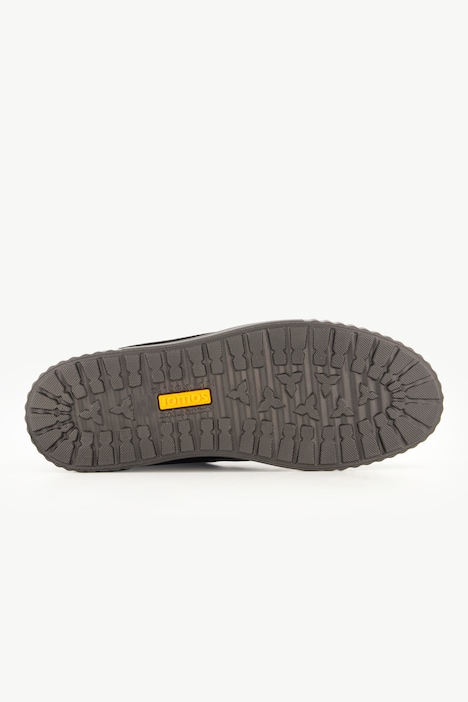 Jomos Leder-Sneaker, Zipper, Fleecefutter, Weite H