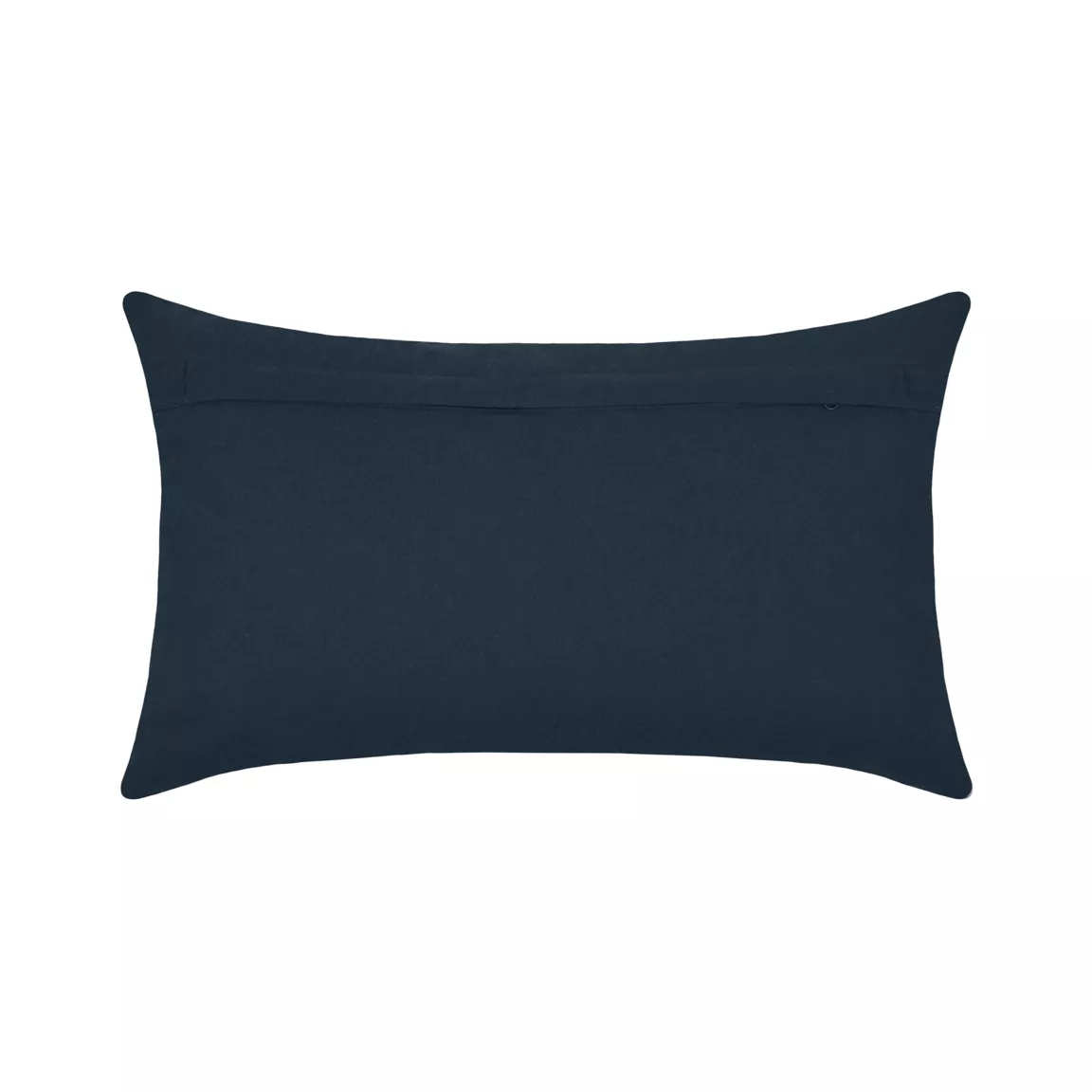 Coussin rectangulaire coton (30 x 50 cm) Maritime Bleu marine