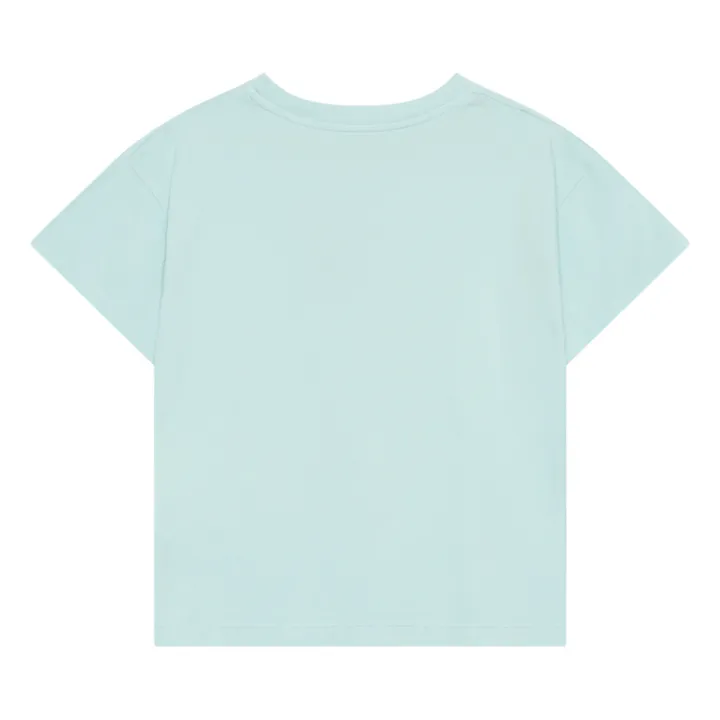 Weekend House T-Shirt Nature Lovers Coton Bio | Vert d'eau