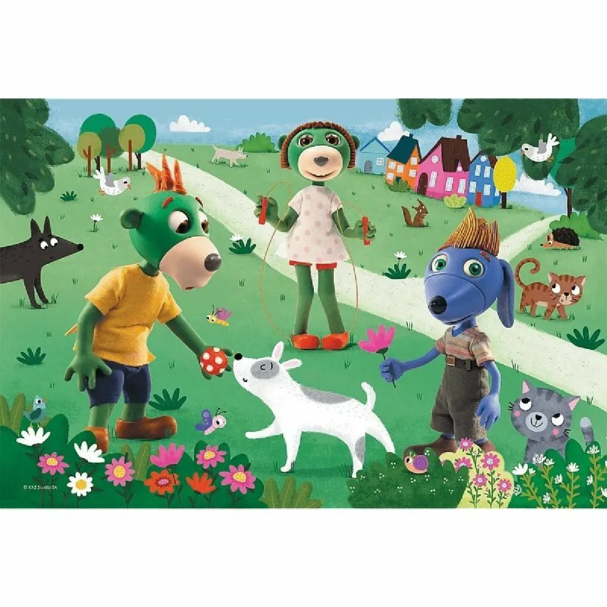 Trefl Puzzle Happy Treflik Day 60 pièces
