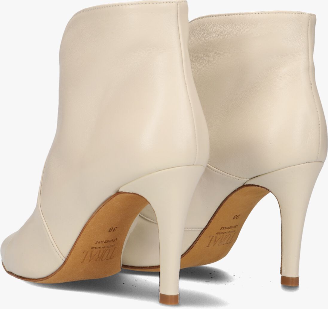 TORAL witte toral enkellaarsjes 12601
